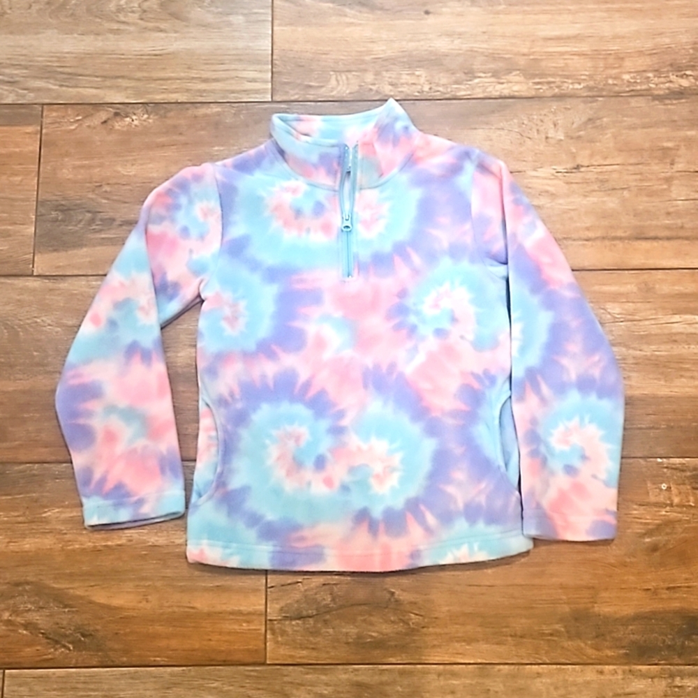 Girls fleece hoodie, size 8